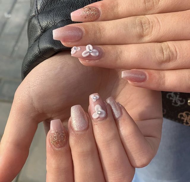 Gelnagels/Polygel voorbeeld 4