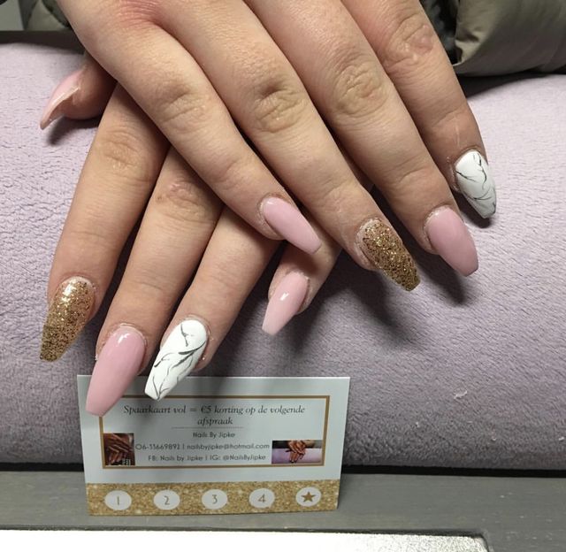 Gelnagels/Polygel voorbeeld 5