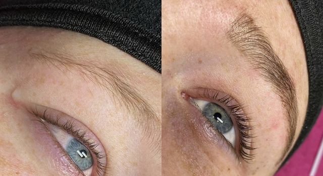 Henna brows voorbeeld 2