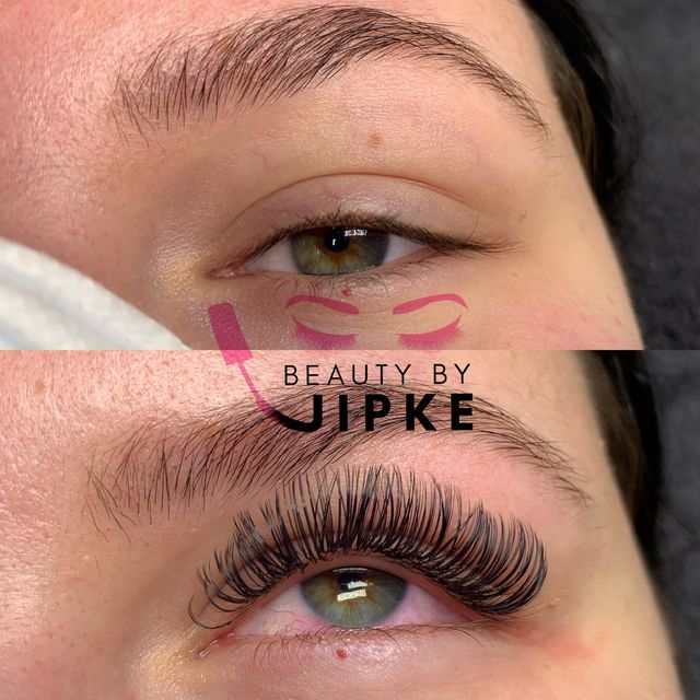 Wimperextensions voorbeeld 5